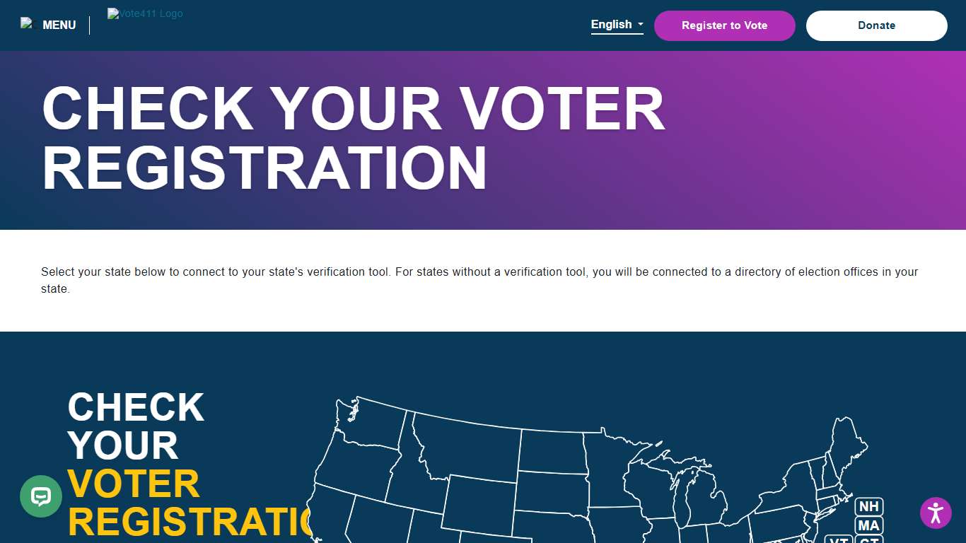 Check Voter Registration VOTE411