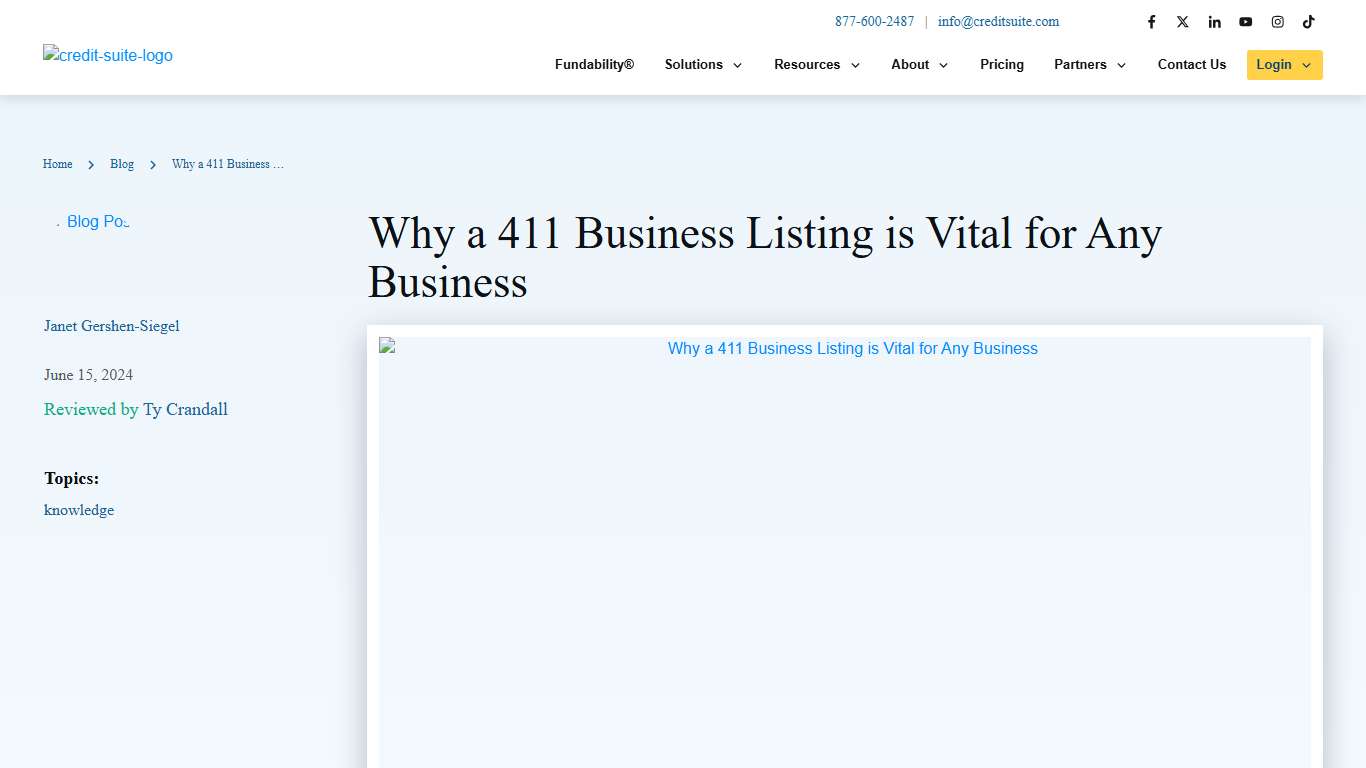 Why a 411 Business Listing is Vital for Any Business